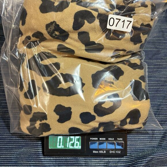 Sanctuary M Leopard Print Cardigan Women Open Front Pocket Boho Fall Layering - Picture 8 of 8